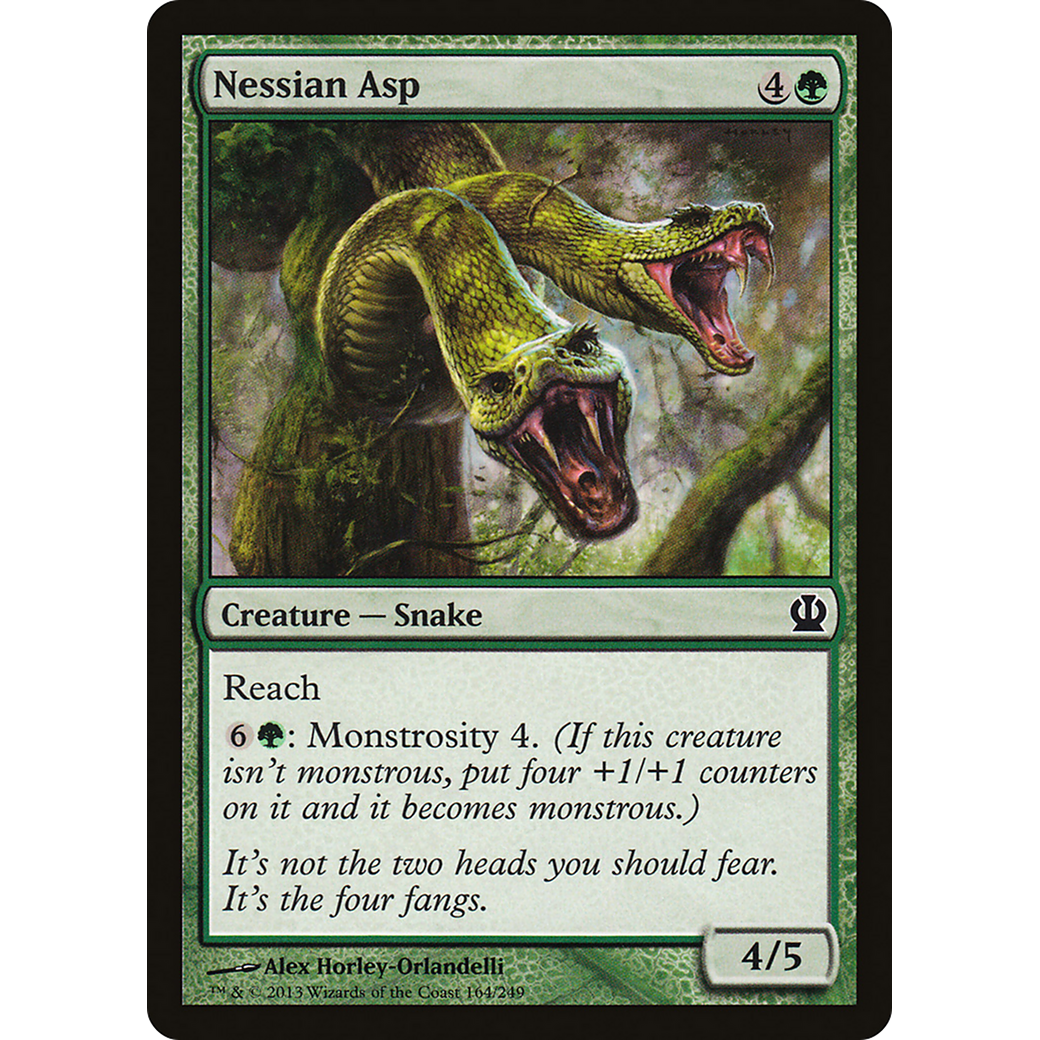 Nessian Asp (THS-164) - Theros Foil