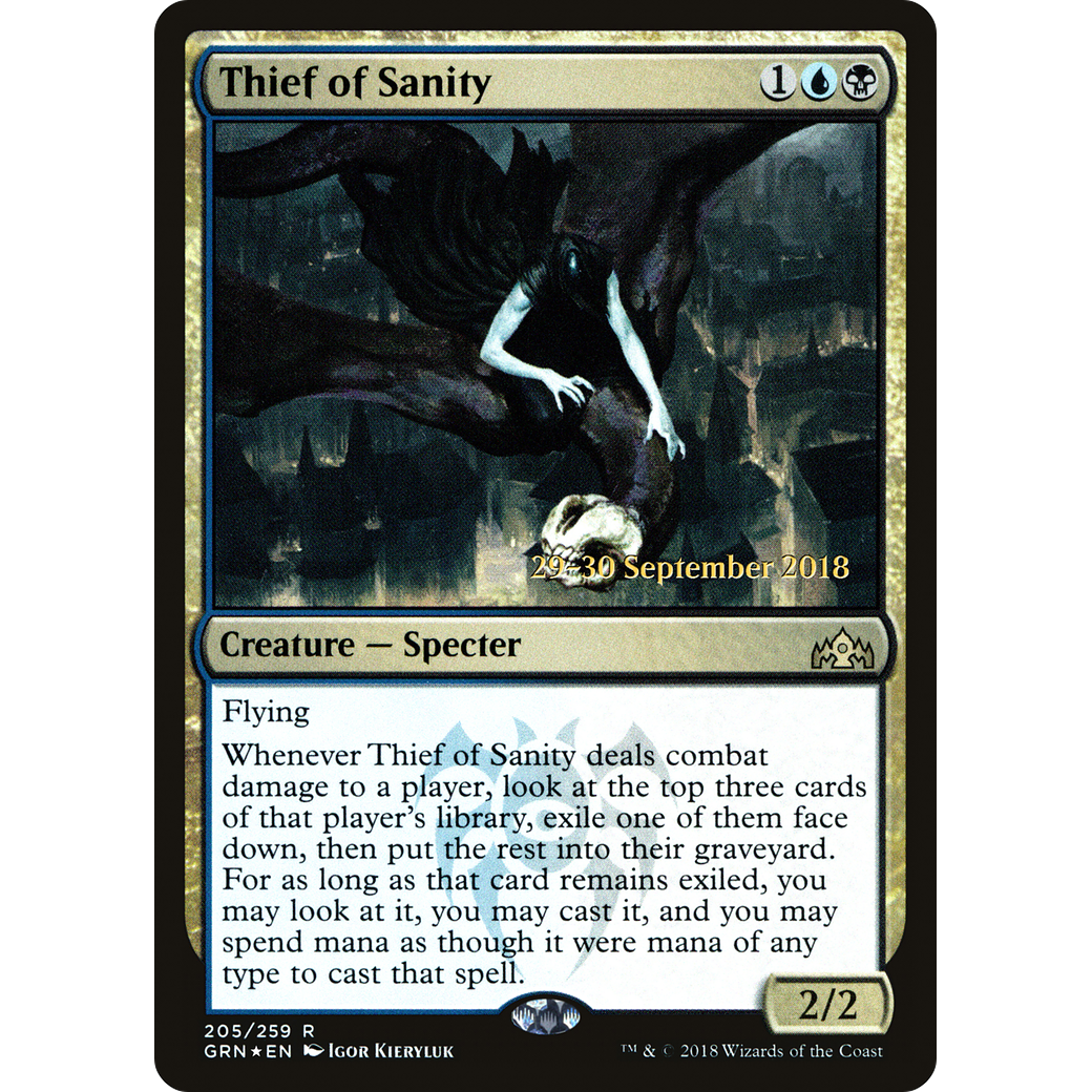Thief of Sanity (PRE-205) - Guilds of Ravnica Promos Foil
