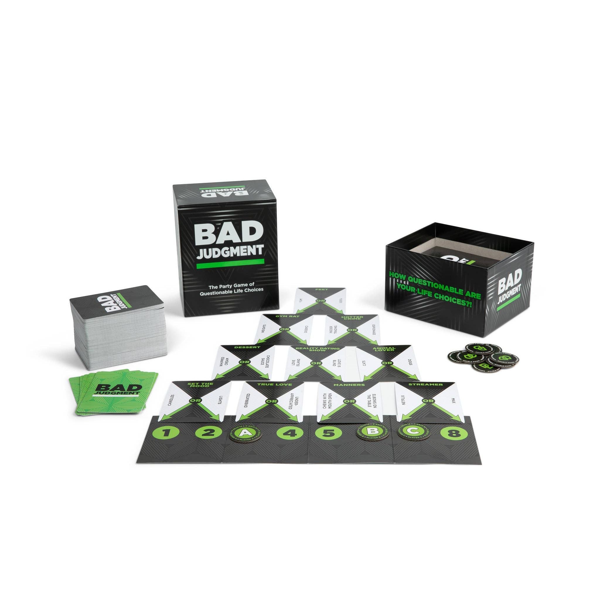 BAD JUDGMENT: Party Game of Questionable Life Choices