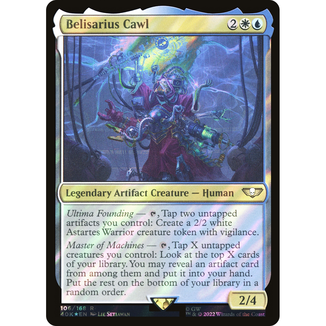 Belisarius Cawl (40K-106) - Warhammer 40,000 Commander Foil