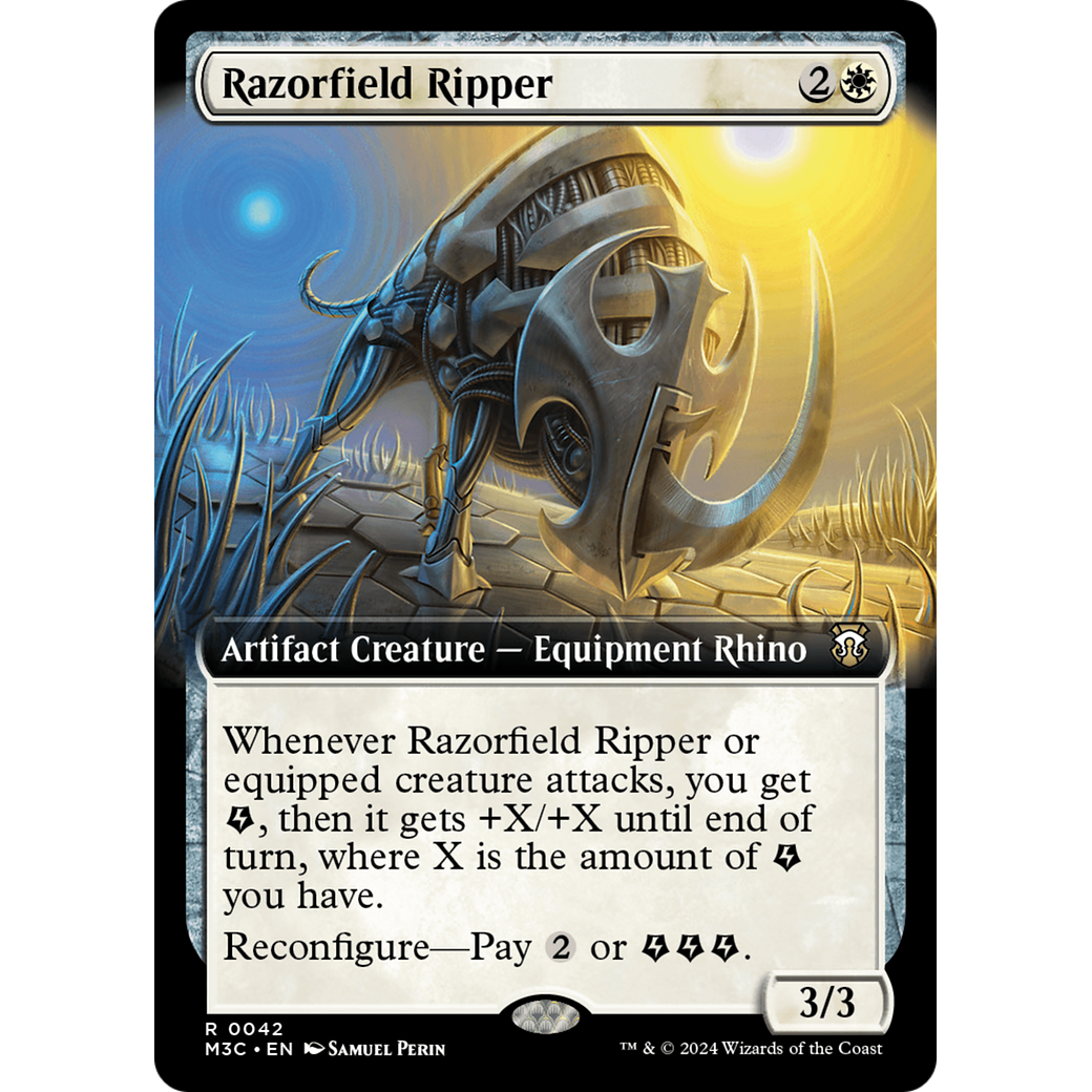 Razorfield Ripper (M3C-042) - Modern Horizons 3 Commander: (Extended Art) Foil