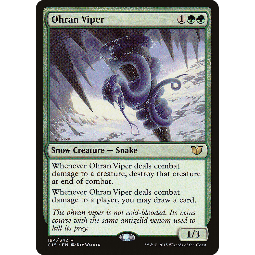 Ohran Viper (C15-194) - Commander 2015