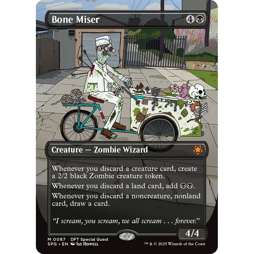 Bone Miser (Borderless) (SPG-087) - Special Guests (Borderless) Foil