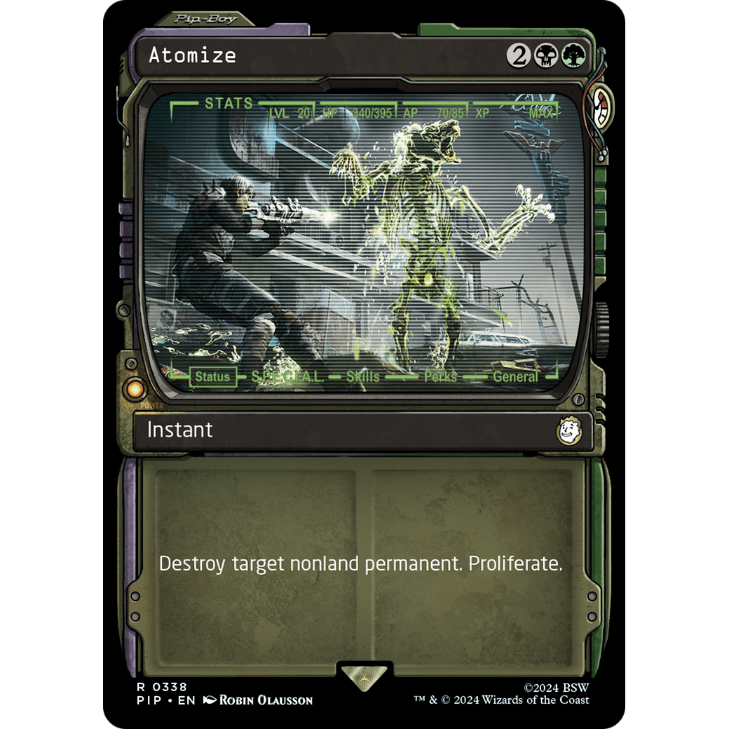Atomize (PIP-338) - Fallout: (Showcase) Foil