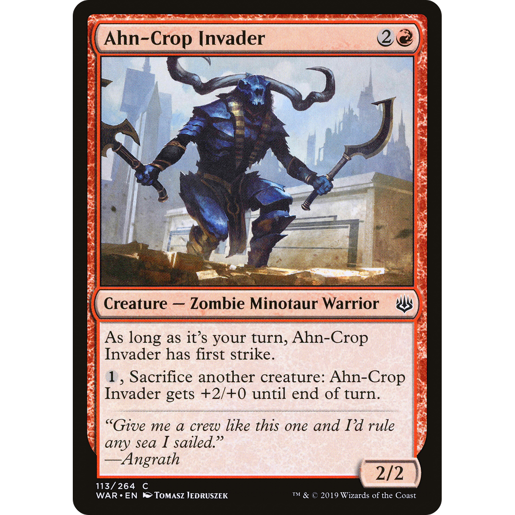 Ahn-Crop Invader (WAR-113) - War of the Spark