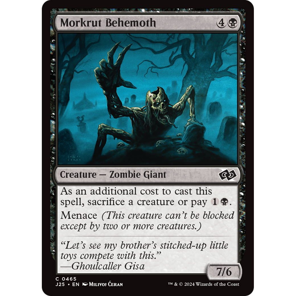 Morkrut Behemoth (J25-465) - Foundations Jumpstart
