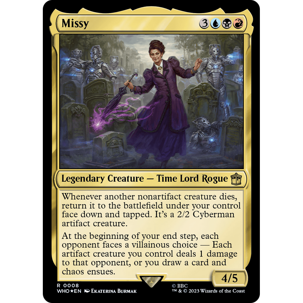 Missy (WHO-008) - Doctor Who Foil