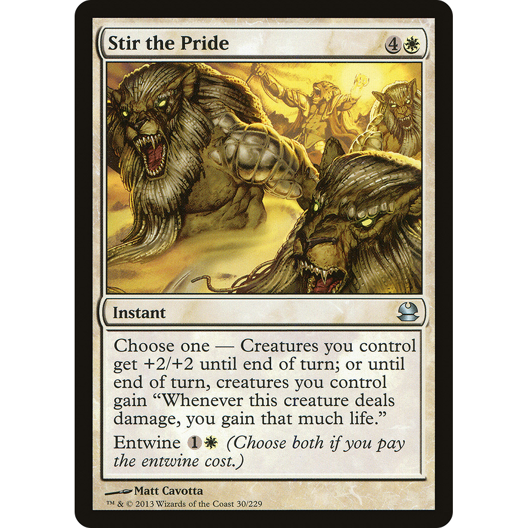 Stir the Pride (MMA-030) - Modern Masters