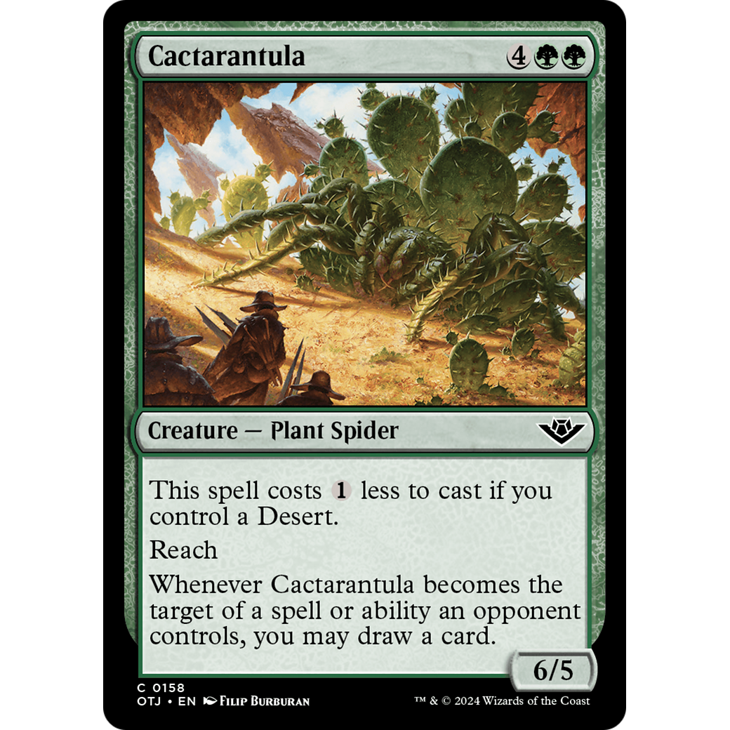 Cactarantula (OTJ-158) - Outlaws of Thunder Junction Foil