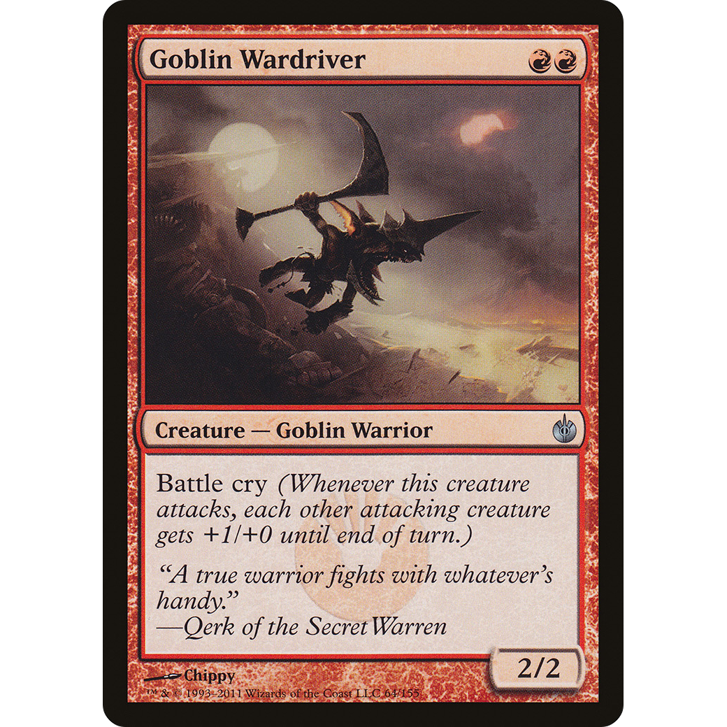 Goblin Wardriver (MBS-064) - Mirrodin Besieged