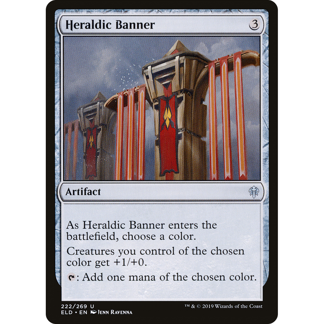 Heraldic Banner (ELD-222) - Throne of Eldraine