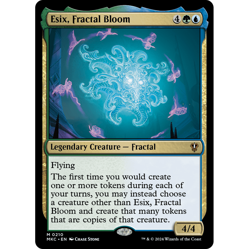 Esix, Fractal Bloom (MKC-210) - Murders at Karlov Manor Commander