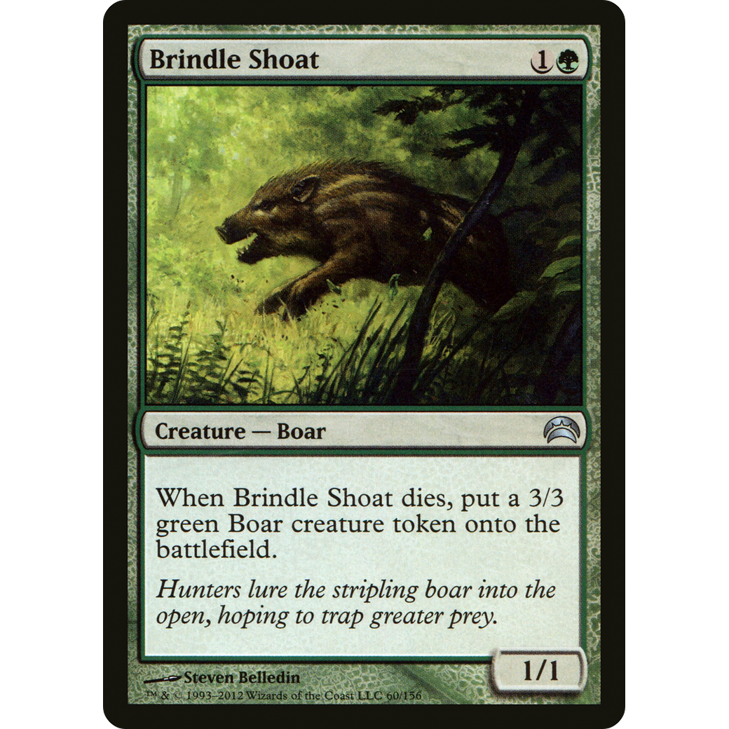 Brindle Shoat (PC2-060) - Planechase 2012 Foil