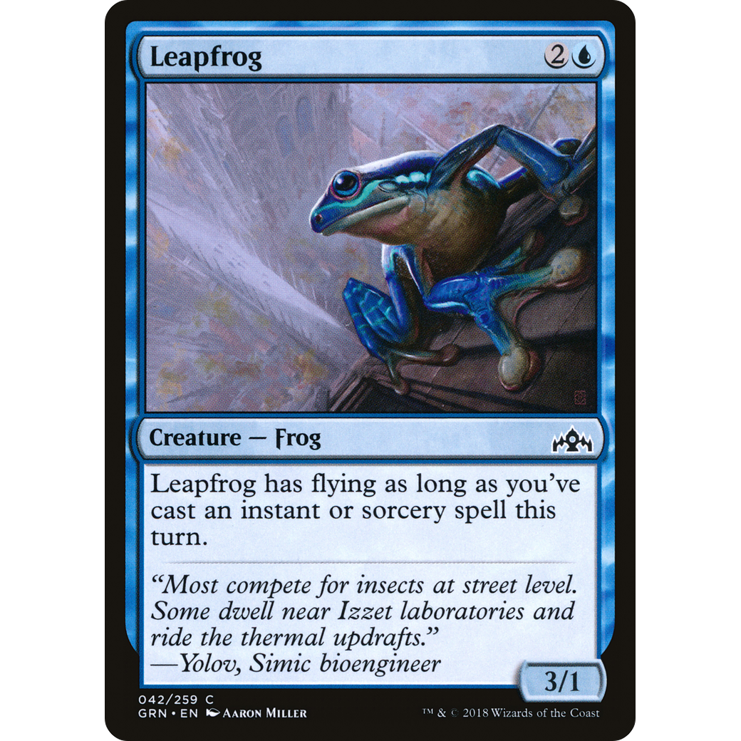 Leapfrog (GRN-042) - Guilds of Ravnica