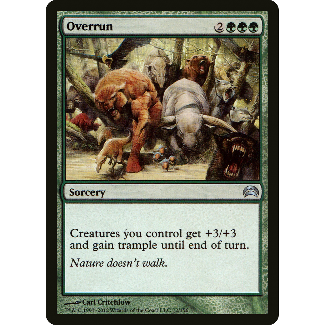 Overrun (PC2-072) - Planechase 2012