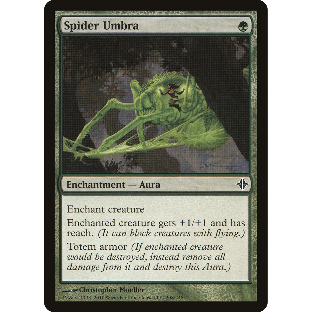 Spider Umbra (ROE-208) - Rise of the Eldrazi Foil
