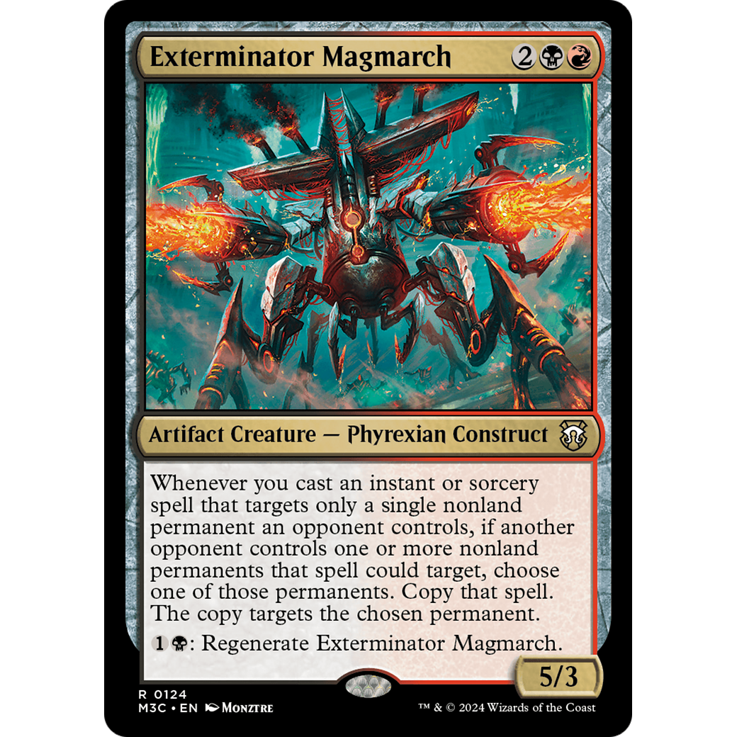 Exterminator Magmarch (M3C-124) - Modern Horizons 3 Commander