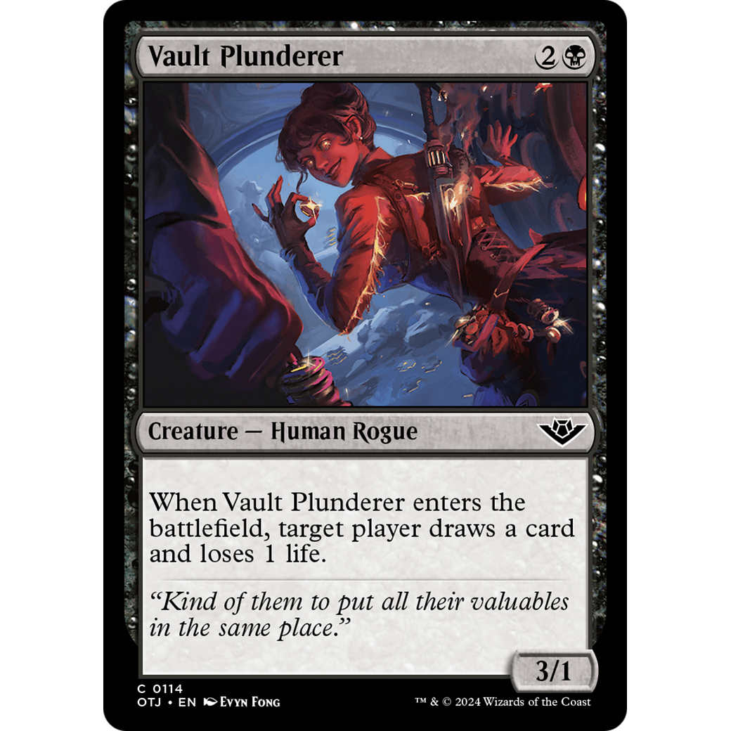 Vault Plunderer (OTJ-114) - Outlaws of Thunder Junction Foil