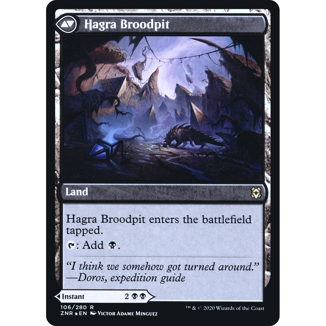 Hagra Mauling (PRE-106) - Zendikar Rising Promos Foil