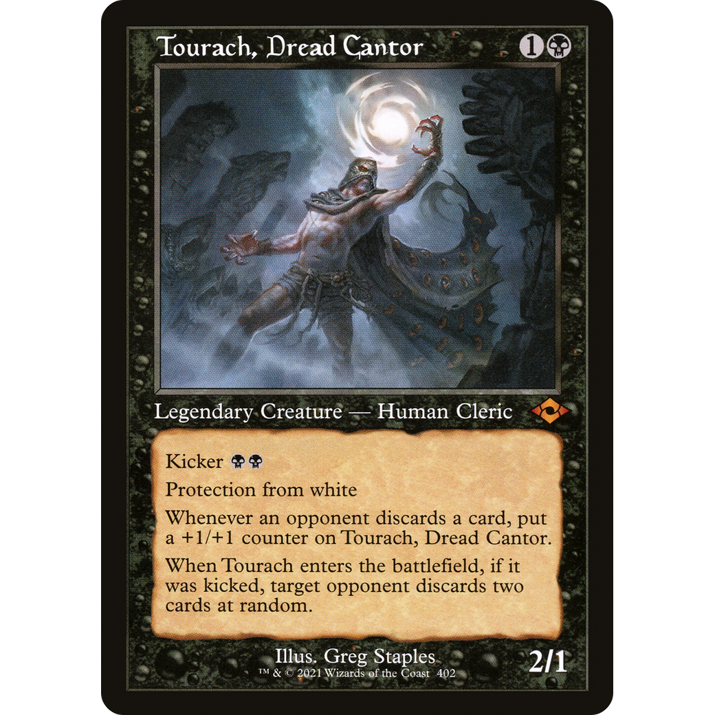 Tourach, Dread Cantor (Retro Frame) (MH2-402) - Modern Horizons 2