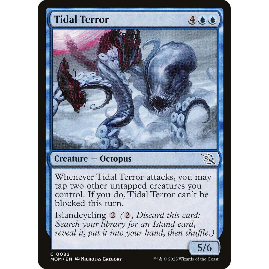 Tidal Terror (MOM-082) - March of the Machine Foil