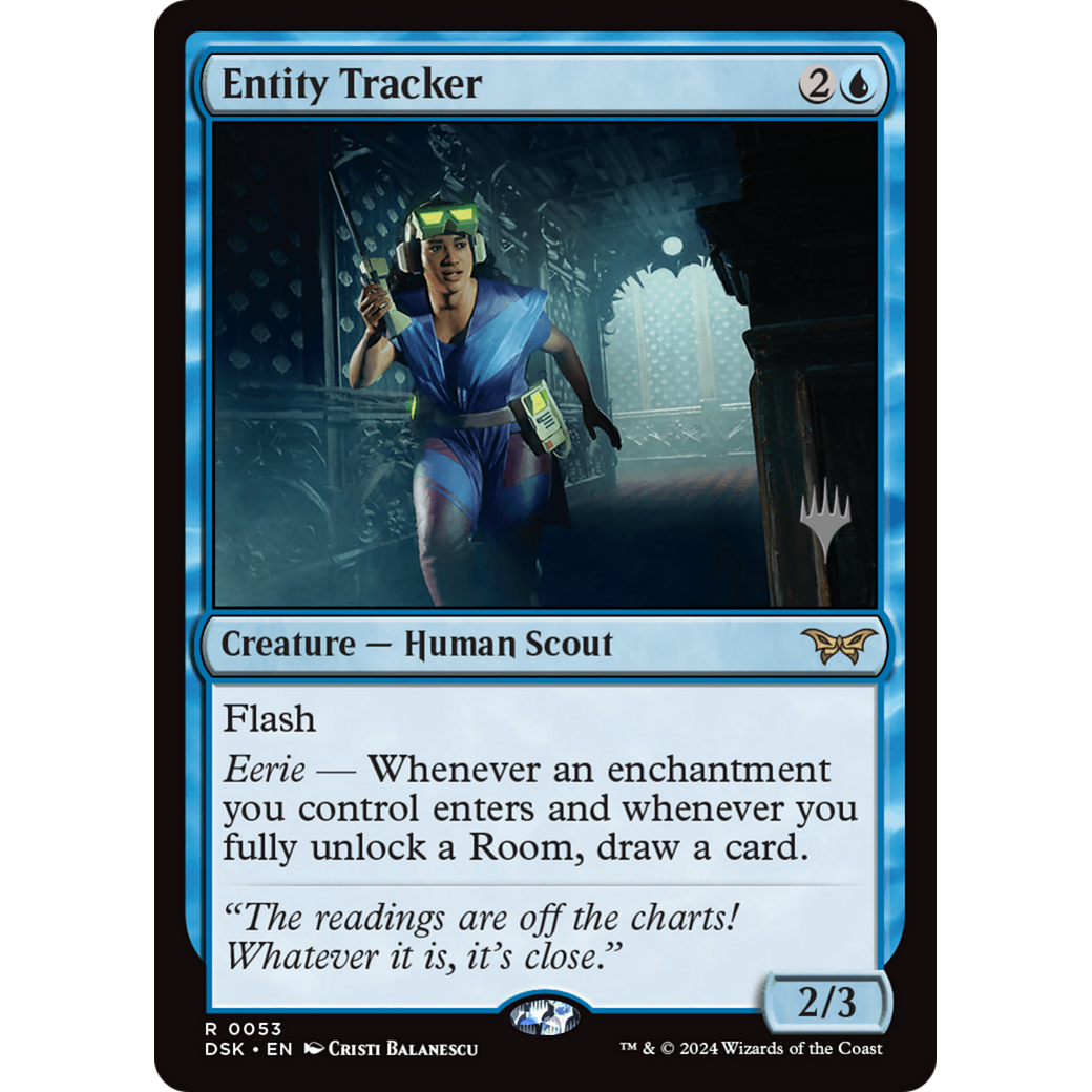 Entity Tracker (PPDSK-53P) - Duskmourn: House of Horror Promos Foil