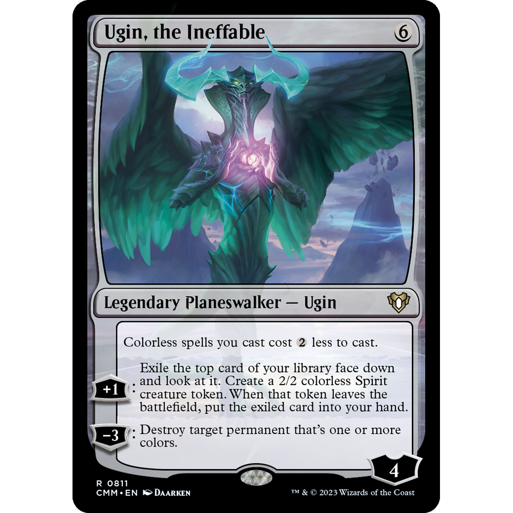 Ugin, the Ineffable (CMM-811) - Commander Masters