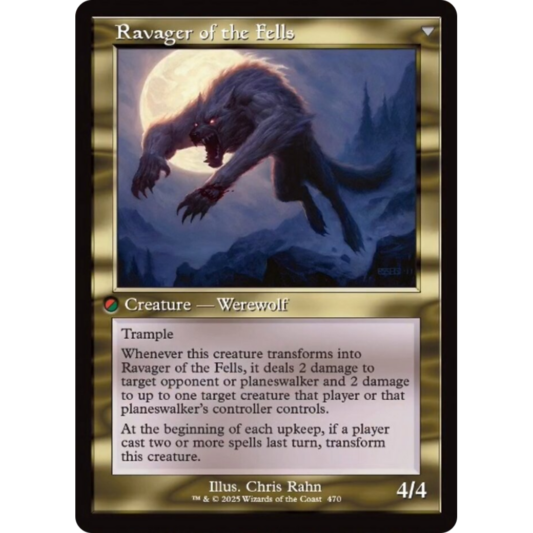 Huntmaster of the Fells // Ravager of the Fells (INR-470) - Innistrad Remastered Foil