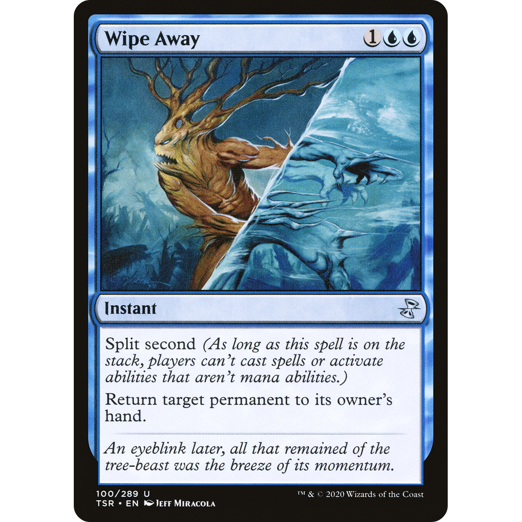 Wipe Away (TSR-100) - Time Spiral Remastered Foil