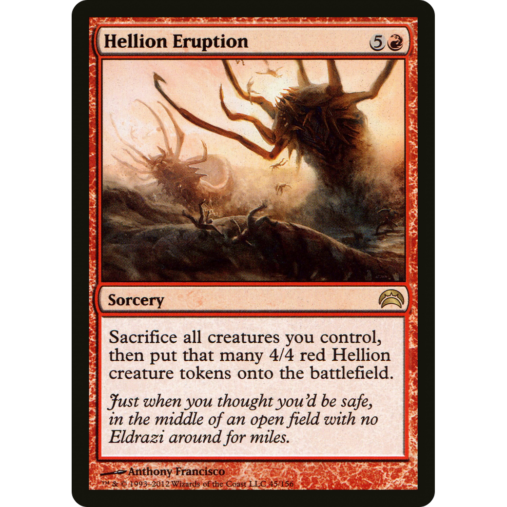 Hellion Eruption (PC2-045) - Planechase 2012 Foil