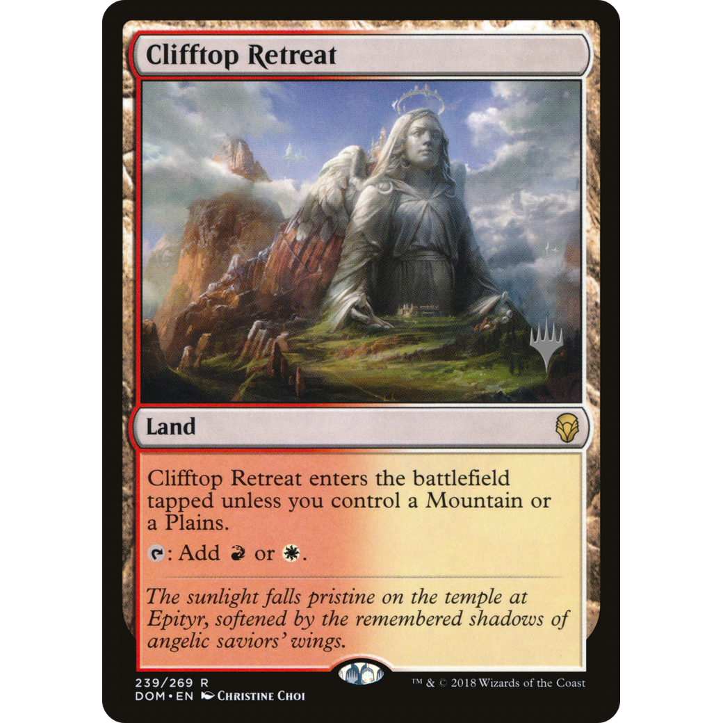 Clifftop Retreat (PPM20-239) - Dominaria Promos Foil