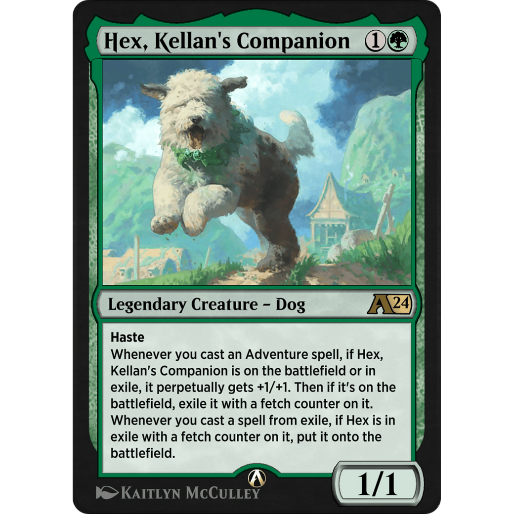 Hex, Kellan's Companion (YWOE-014) - Alchemy: Wilds of Eldraine