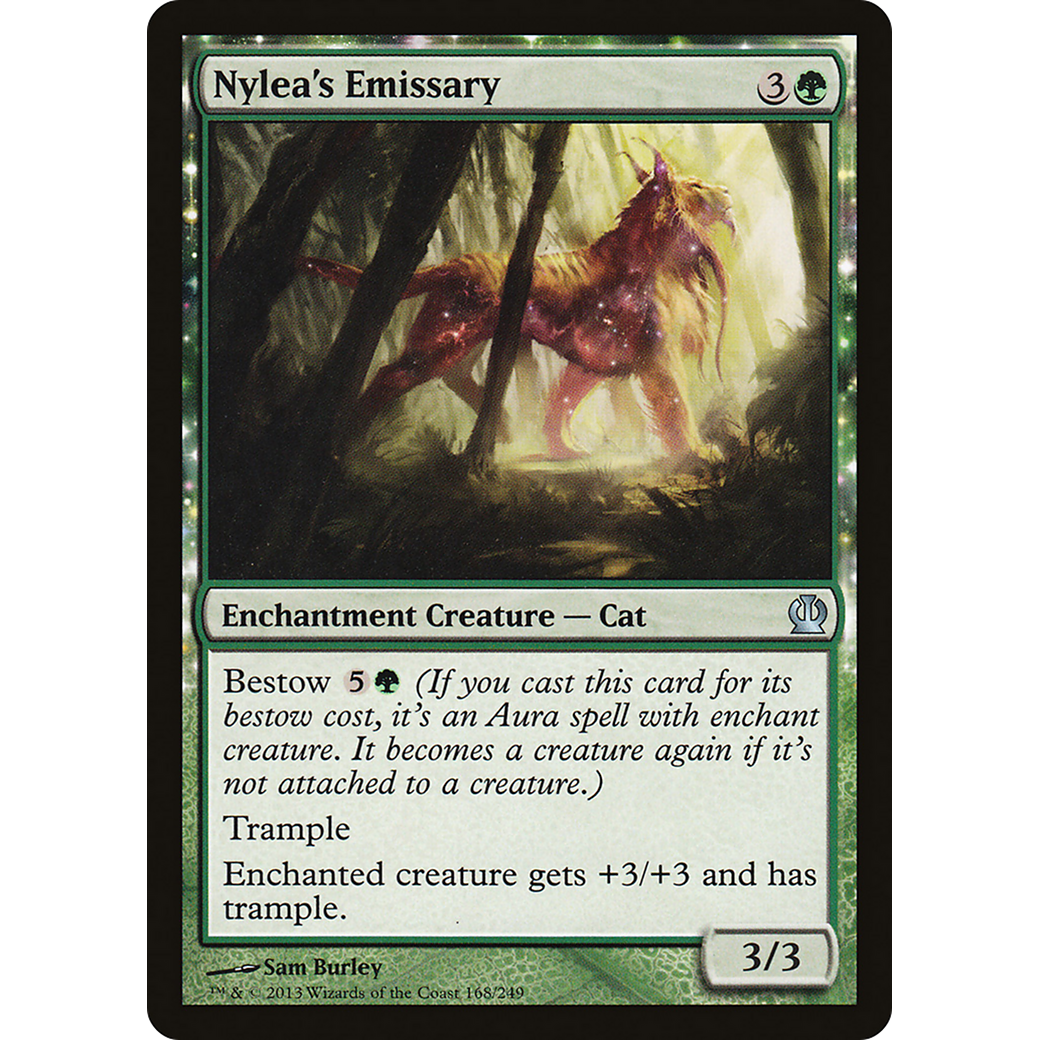 Nylea's Emissary (THS-168) - Theros: (enchantment)