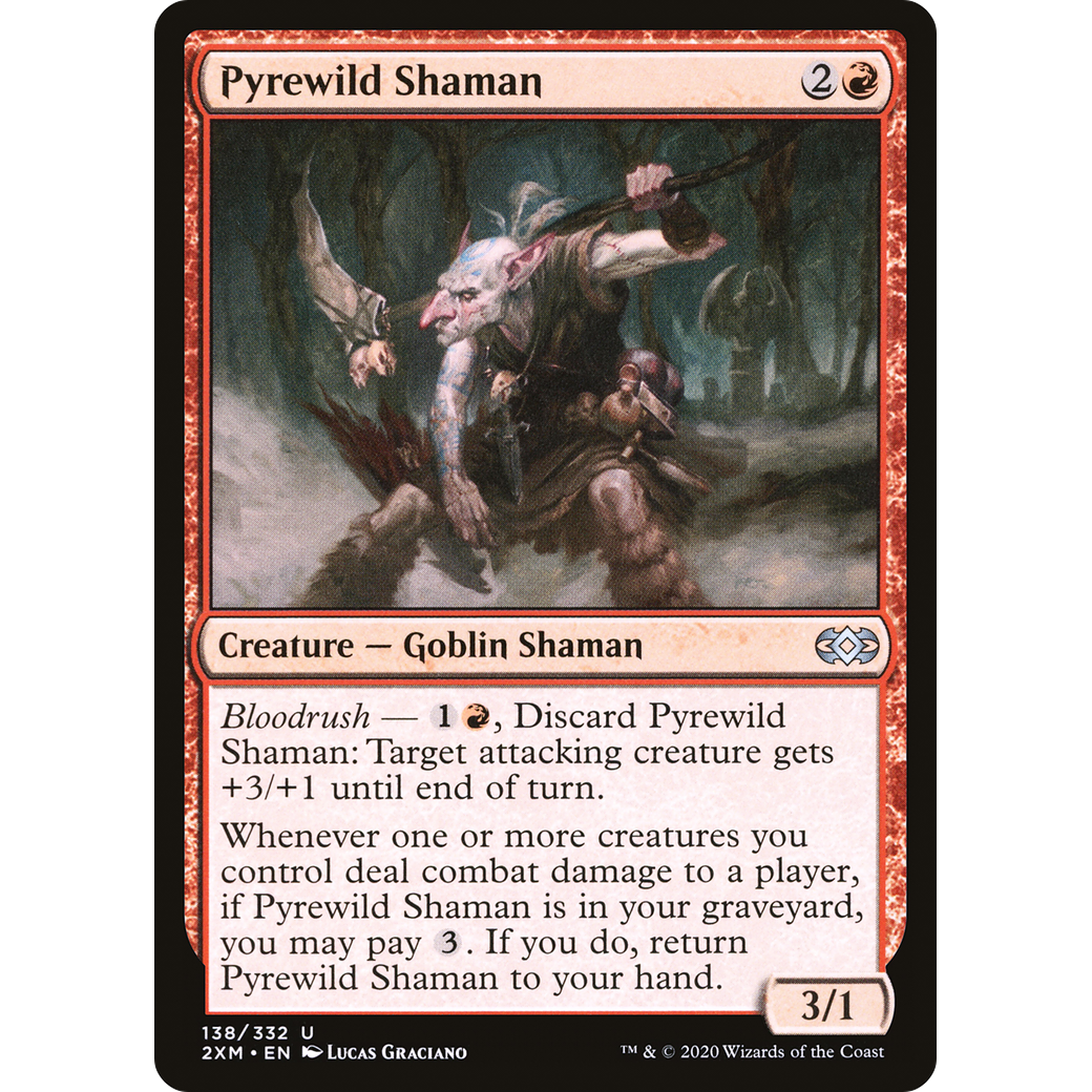 Pyrewild Shaman (2XM-138) - Double Masters Foil