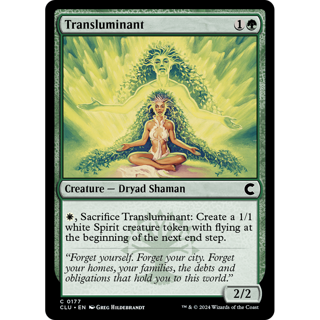 Transluminant (CLU-177) - Ravnica: Clue Edition