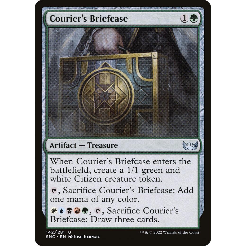 Courier's Briefcase (SNC-142) - Streets of New Capenna Foil