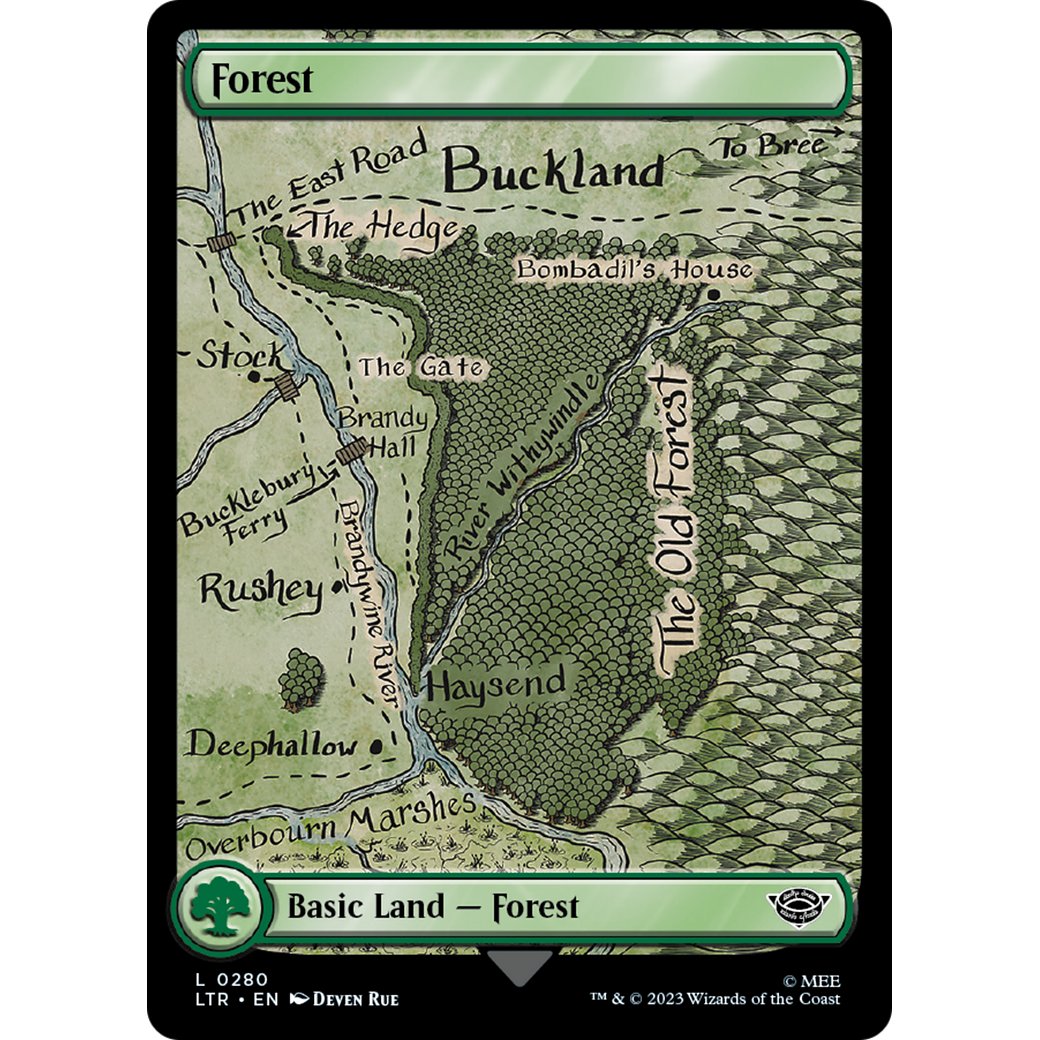 Forest (LTR-280) - The Lord of the Rings: Tales of Middle-earth Foil