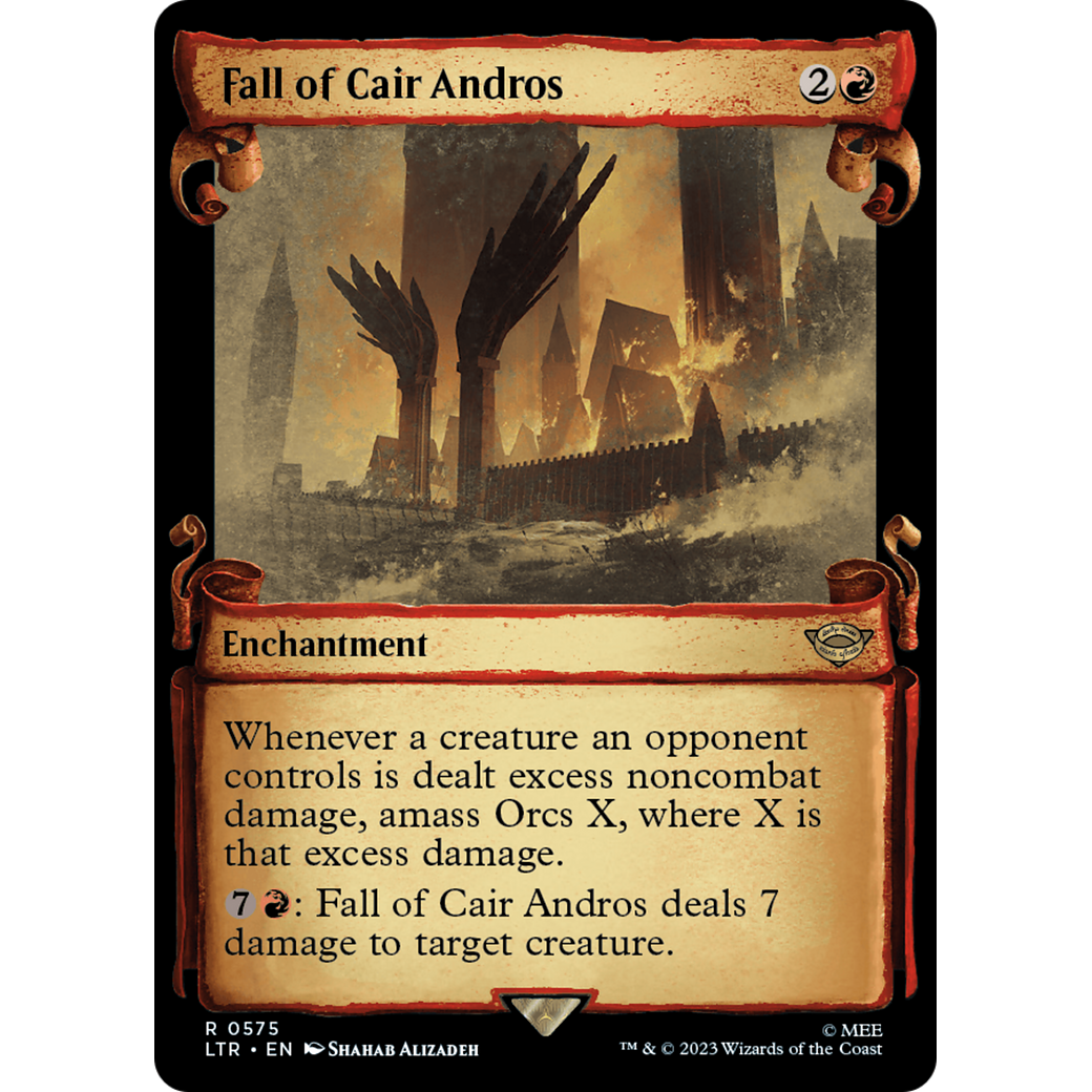 Fall of Cair Andros (LTR-575) - The Lord of the Rings: Tales of Middle-earth: (Showcase) Foil