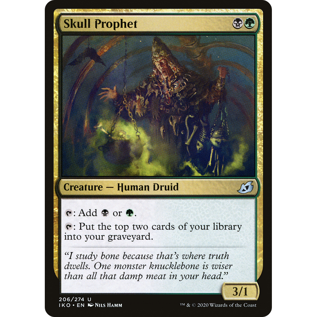 Skull Prophet (IKO-206) - Ikoria: Lair of Behemoths