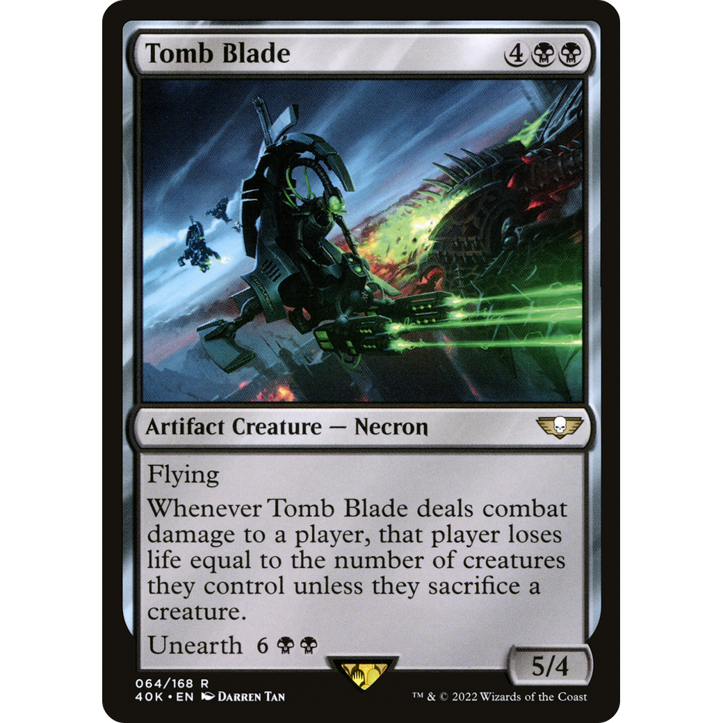 Tomb Blade (40K-064) - Warhammer 40,000 Commander