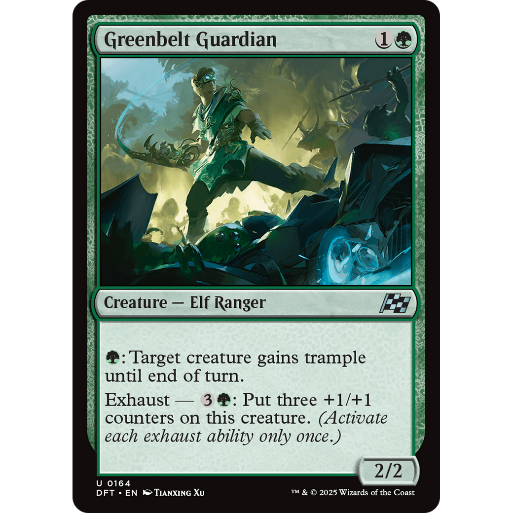 Greenbelt Guardian (DFT-164) - Aetherdrift Foil