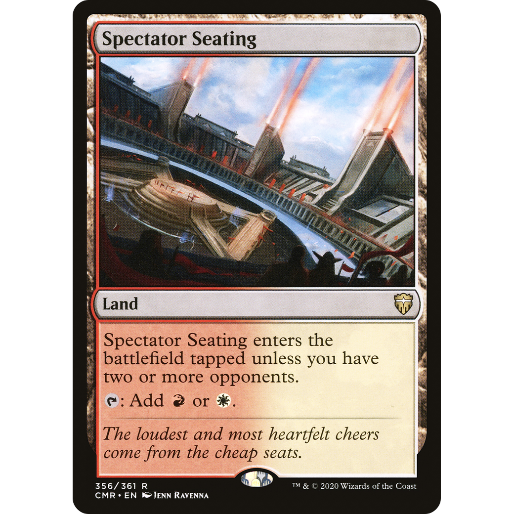 Spectator Seating (CMR-356) - Commander Legends