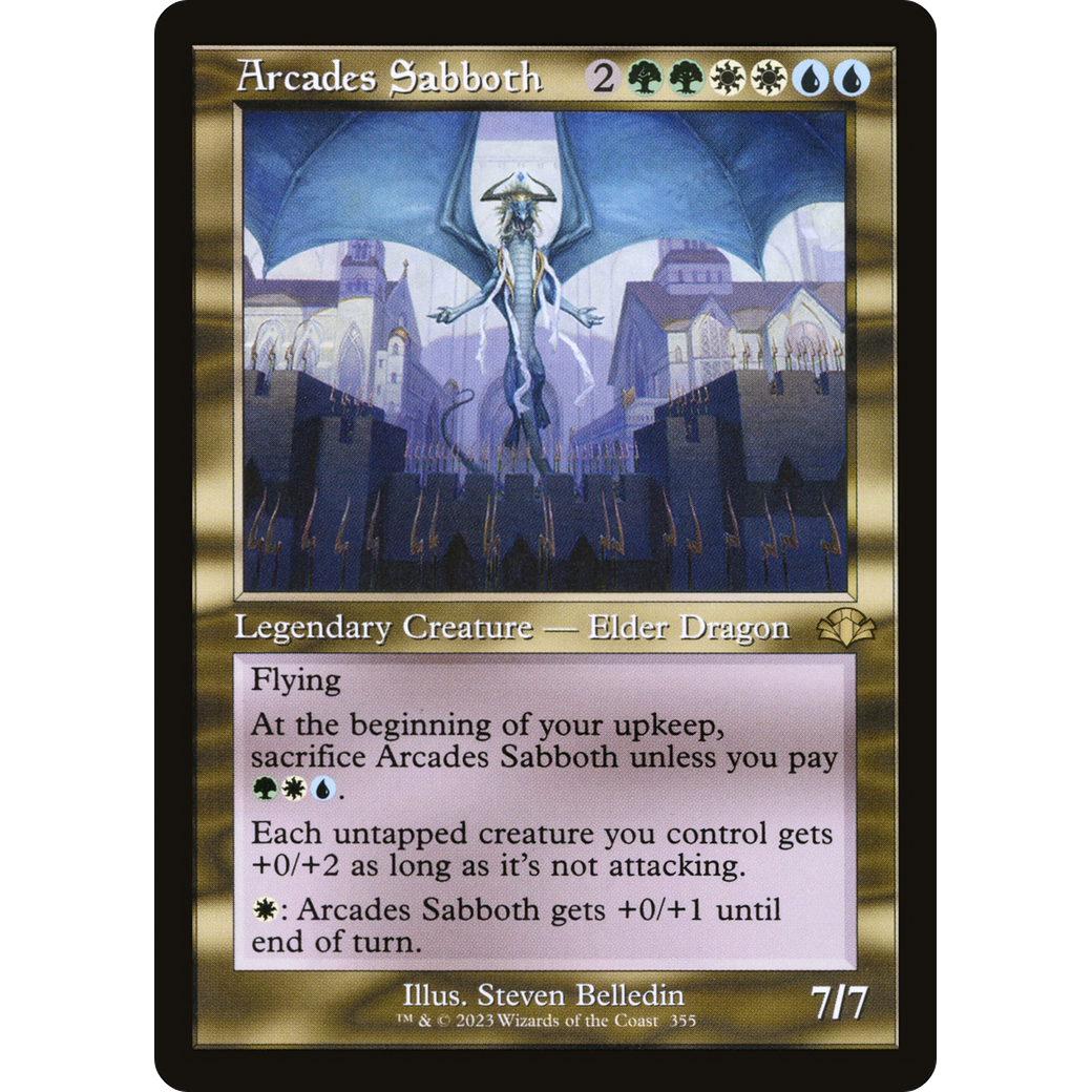 Arcades Sabboth (Retro Frame) (DMR-355) - Dominaria Remastered