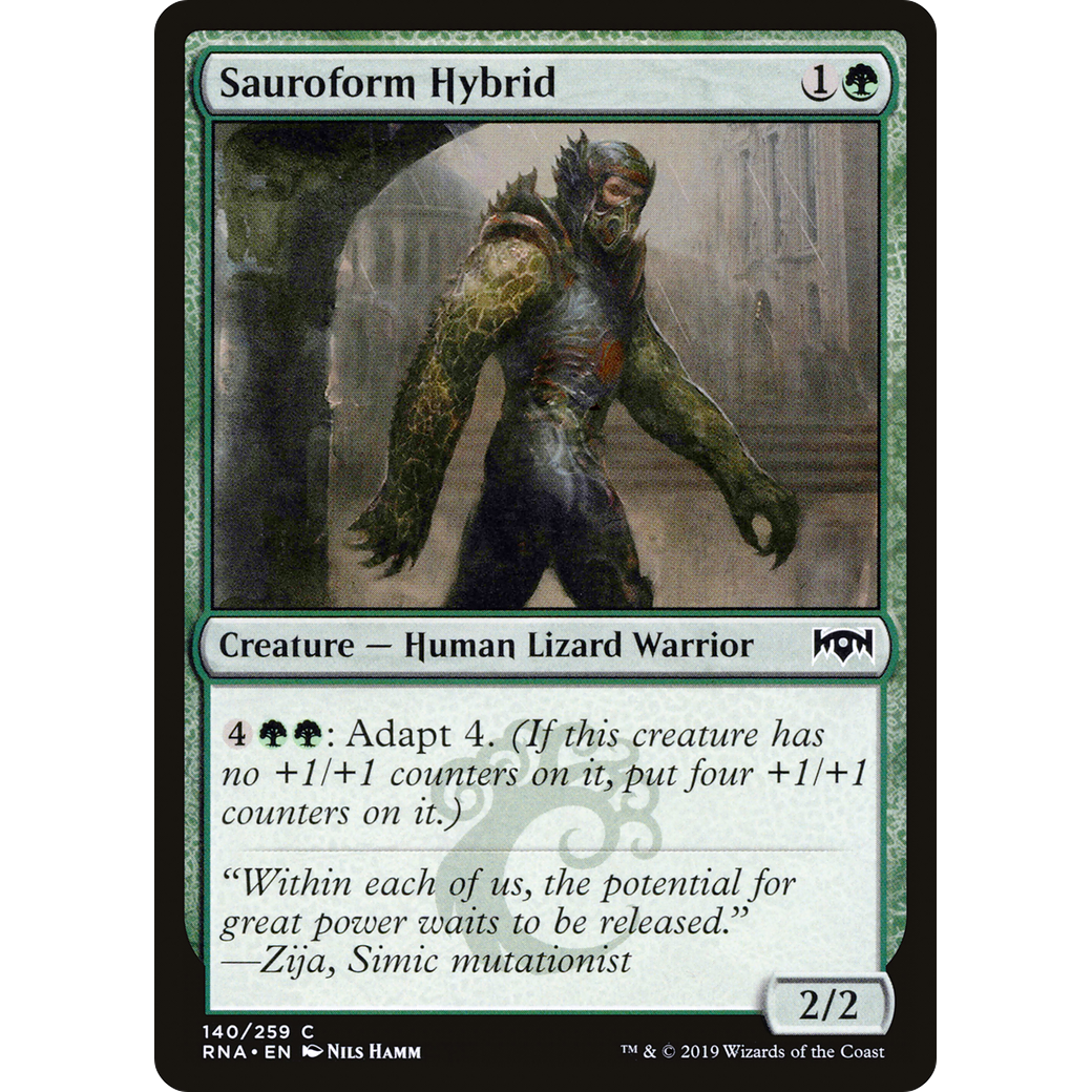 Sauroform Hybrid (RNA-140) - Ravnica Allegiance Foil