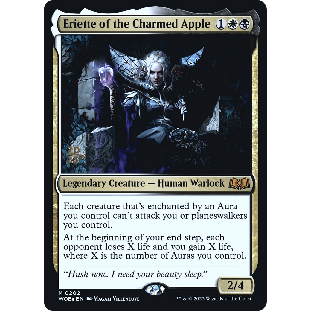 Eriette of the Charmed Apple (PRE-202S) - Wilds of Eldraine Promos Foil