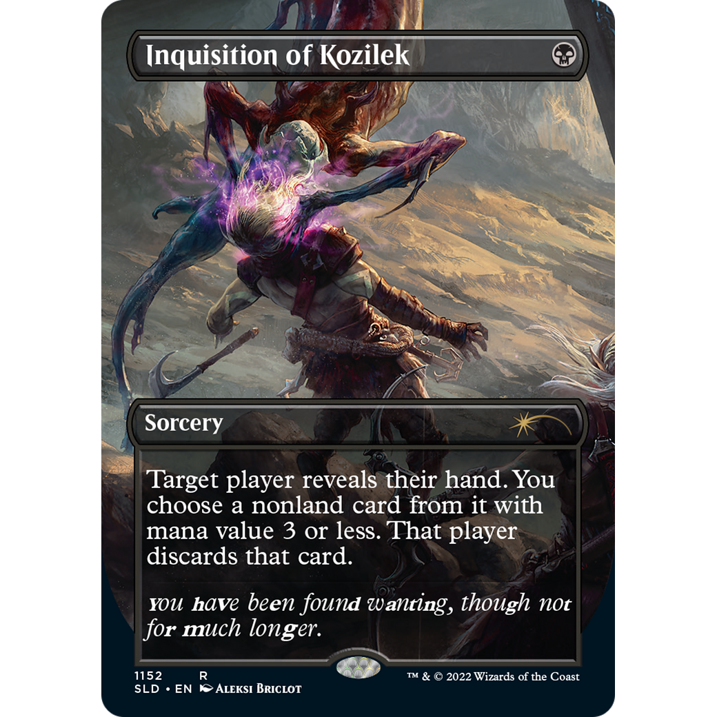 Inquisition of Kozilek (SLD-1152) - Secret Lair Drop (Borderless) Foil