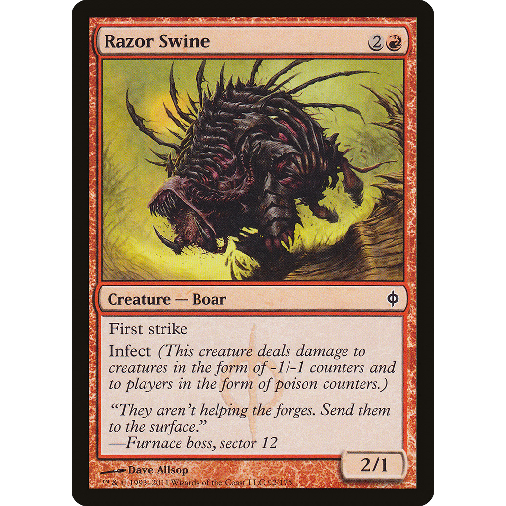 Razor Swine (NPH-092) - New Phyrexia