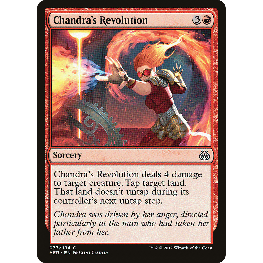 Chandra's Revolution (AER-077) - Aether Revolt Foil