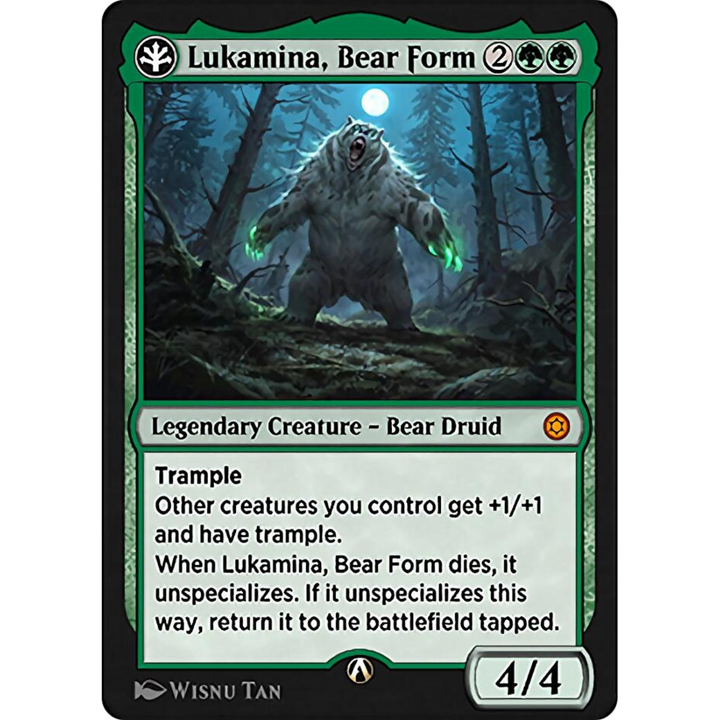 Lukamina, Bear Form (HBG-17G) - Alchemy Horizons: Baldur's Gate