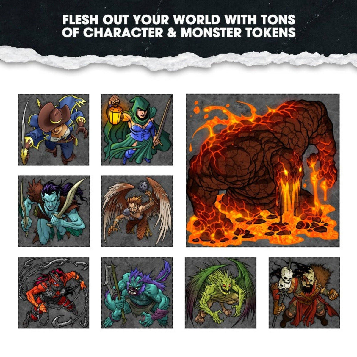 Dungeon Craft: Hell & High Water - 2D RPG Terrain